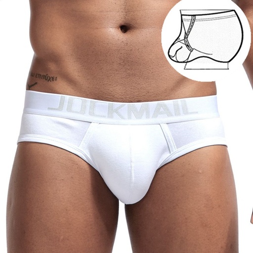 [Blanco L] Ropa interior JOCKMAIL - Trusa